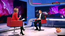 Rafael Correa vapulea a otra periodista de RTVE: Ana Ibáñez de La noche en 24 horas, clon Ana Pastor