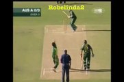 The Weirdest Cricket Shot ever by Brad Haddin against Shoaib Akhtar