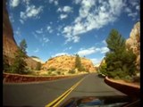 Amazing road trip: Zion National Park (UTAH) drive time lapse