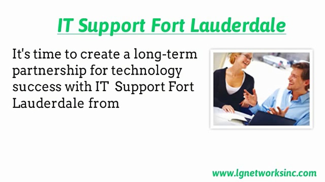 IT Support Fort Lauderdale by LG Networks Inc.
