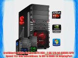 dercomputerladen Gamer PC System AMD FX-6350 6x39 GHz 16GB RAM 1000GB HDD nVidia GTX960 -2GB
