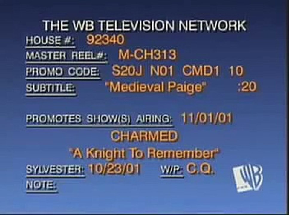 Charmed 4x06  A knight to remember  trailer