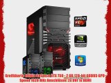 dercomputerladen Gamer PC System AMD FX-6350 6x39 GHz 8GB RAM 2000GB HDD nVidia GTX750 -2GB