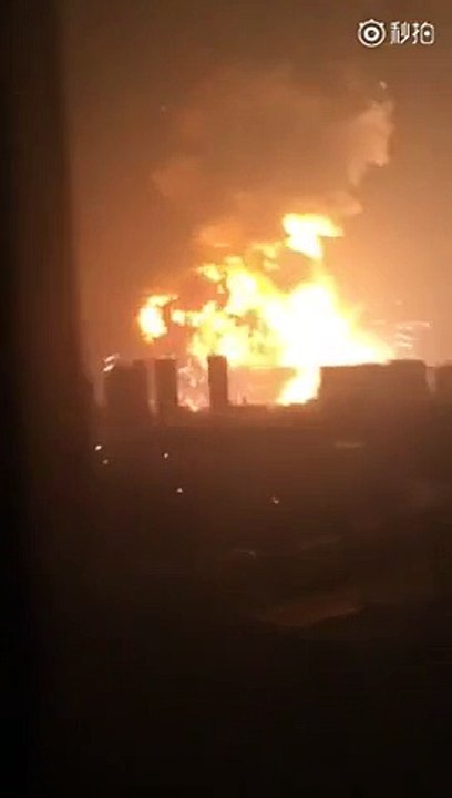 Terrible explosion en Chine
