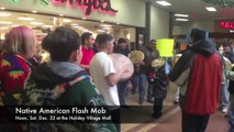 Native American Flash Mob at Holiday Village Mall