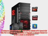 dercomputerladen Gamer PC System AMD FX-6300 6x35 GHz 16GB RAM 1000GB HDD Radeon R9 280X -3GB