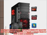 dercomputerladen Gamer PC System AMD FX-6300 6x35 GHz 16GB RAM 2000GB HDD Radeon R9 280X -3GB