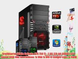 dercomputerladen Gamer PC System AMD FX-6300 6x35 GHz 8GB RAM 2000GB HDD nVidia GTX750 Ti -2GB