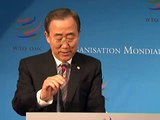 Ban Ki-moon addresses the Aid for Trade Second Global Review