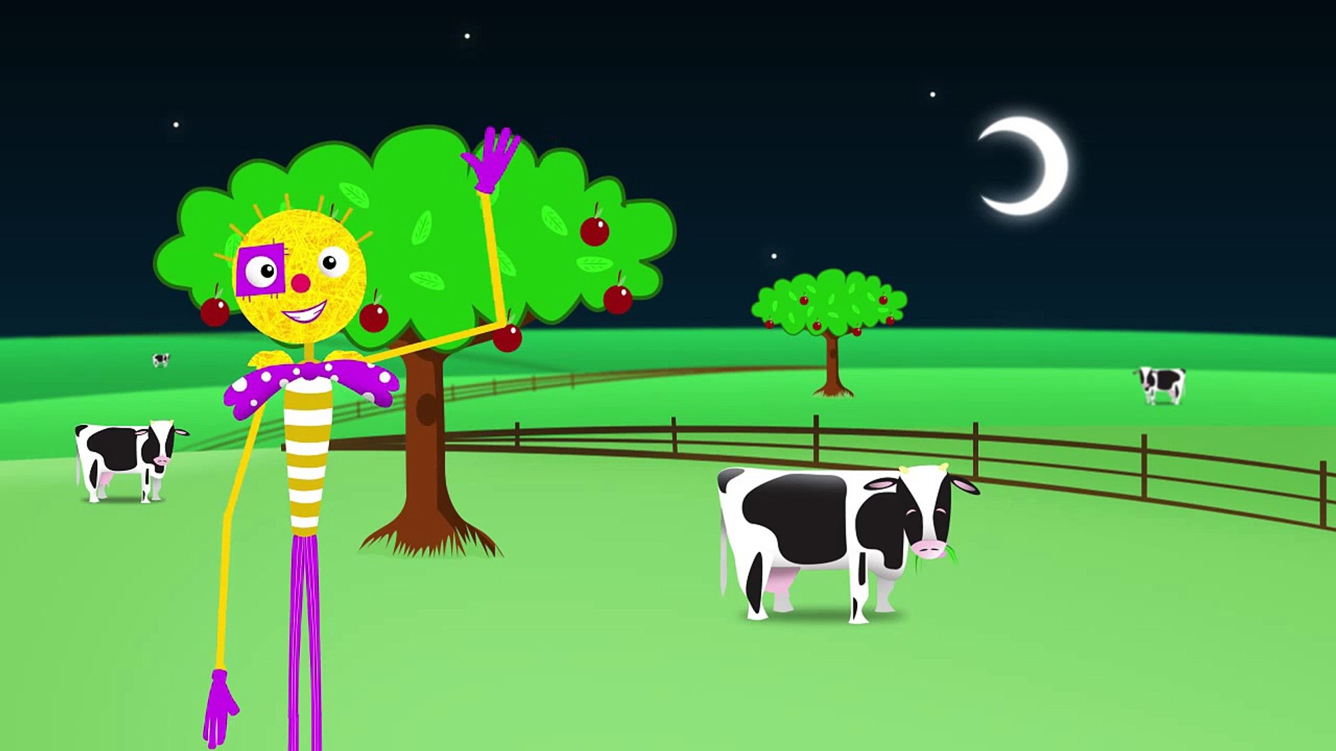 ⁣Dingle Dangle Scarecrow | Actions Song for Toddlers | Toddler Fun Learning