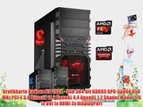 dercomputerladen Gamer PC System AMD FX-6300 6x35 GHz 8GB RAM 2000GB HDD Radeon R9 280X -3GB