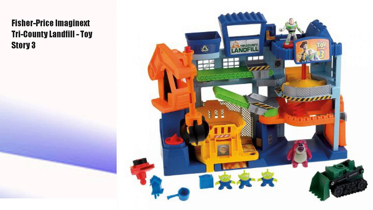 Fisher-Price Imaginext Tri-County Landfill - Toy Story