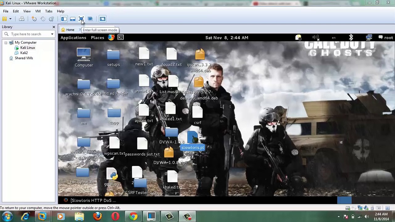 دوره كالي لينكس: طريقه عمل هجمات دوس اتاك Ddos Attack على الكالي لينكس