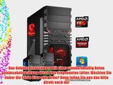 dercomputerladen Gamer PC System AMD FX-6350 6x39 GHz 8GB RAM 500GB HDD Radeon R9 290 -4GB