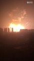 L'explosion de l'usine de Tianjin filmée par un habitant !