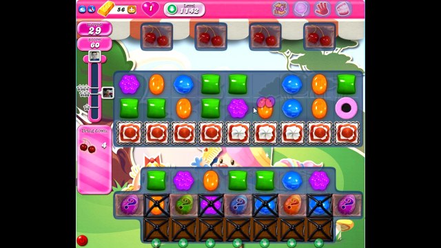 Candy Crush Saga level 1142