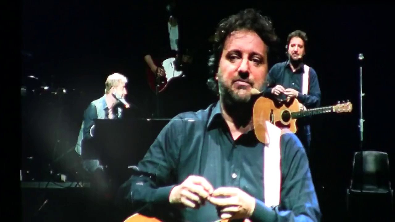 Leonardo Pieraccioni, con Masini - Compleanno di Francesco Nuti - Mandela Forum - Firenze 11 mag.14