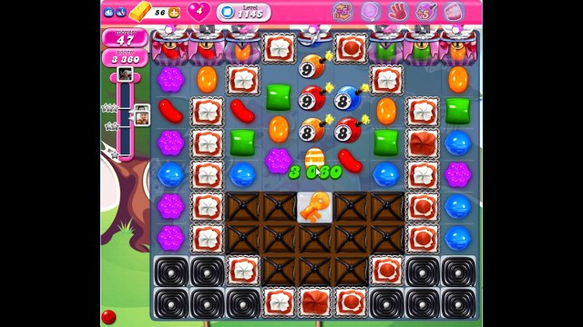 Candy Crush Saga level 1145