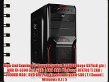 High-End Gaming PC-Komplettpaket AGANDO fuego 6375x6 gtx | AMD FX-6300 6x 3.5GHz | 8GB RAM