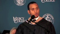 Angel Cespedes at Mercy College Presidential Inauguration