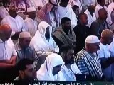 الرئيس محمد مرسي يبكي في صلاة الفجر اثناء العمرة