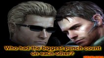 RE Fun Facts: Wesker and Chris hit Count