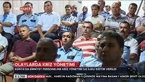 Konya Emniyet Müdürlüğü Canlı Bomba ve Kriz Yönetimi Eğitimleri Master Kariyer Merkezi' nden