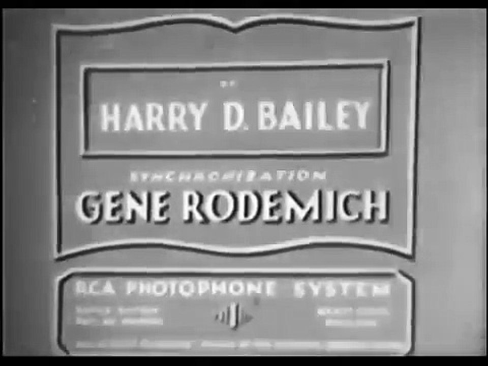 Runaway Blackie 1933 classic cartoons