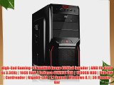 High-End Gaming-PC AGANDO fuego 8397x8 invader | AMD FX-8320 8x 3.5GHz | 16GB RAM | GeForce