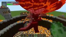 MOTHRA VS BATTRA & RODAN - Minecraft Mob Battles - Minecraft Mods