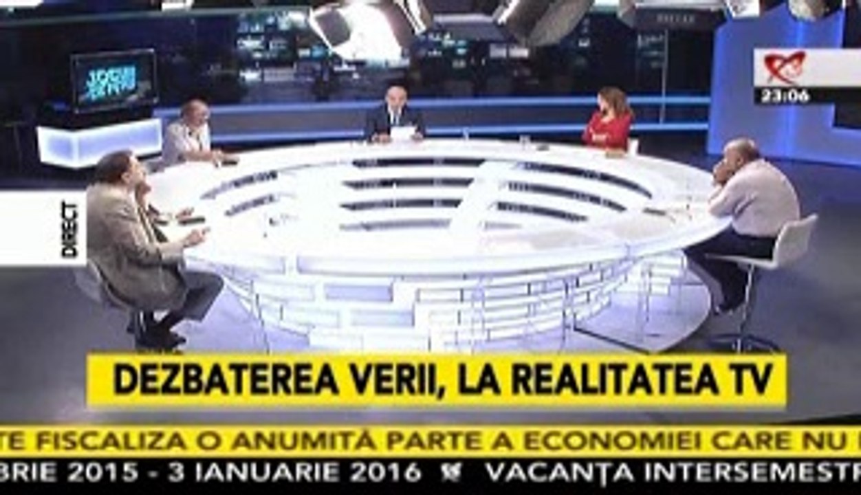 2/5 - Dezbaterea legii "antilegionare" la Realitatea - Rares Bogdan, Ovidiu Nahoi, Oana Stanciulescu, Ad Niculescu, Ioan Rosca, M. Schafir