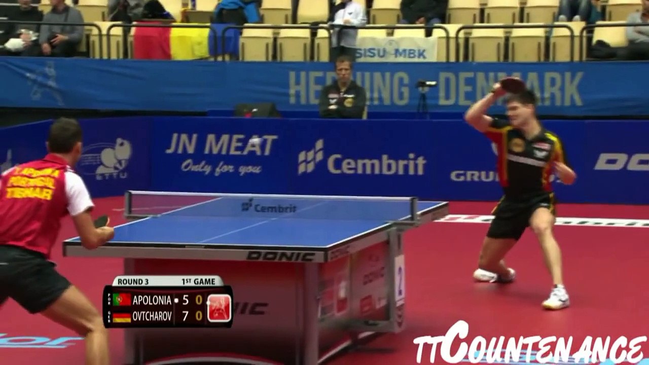 European Championships: Dimitrij Ovtcharov-Tiago Apolonia