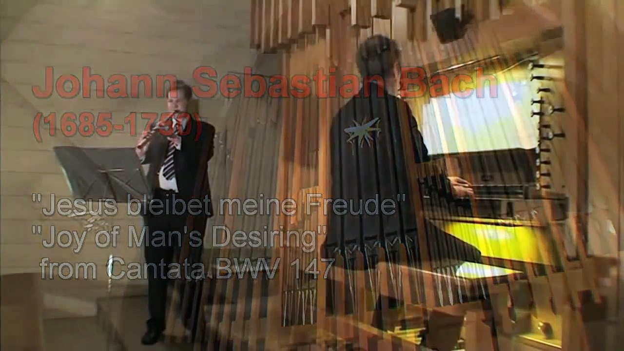 Zink (Cornetto) und Orgel: Johann Sebastian Bach, "Jesus bleibet meine Freude" aus Kantate BWV 147