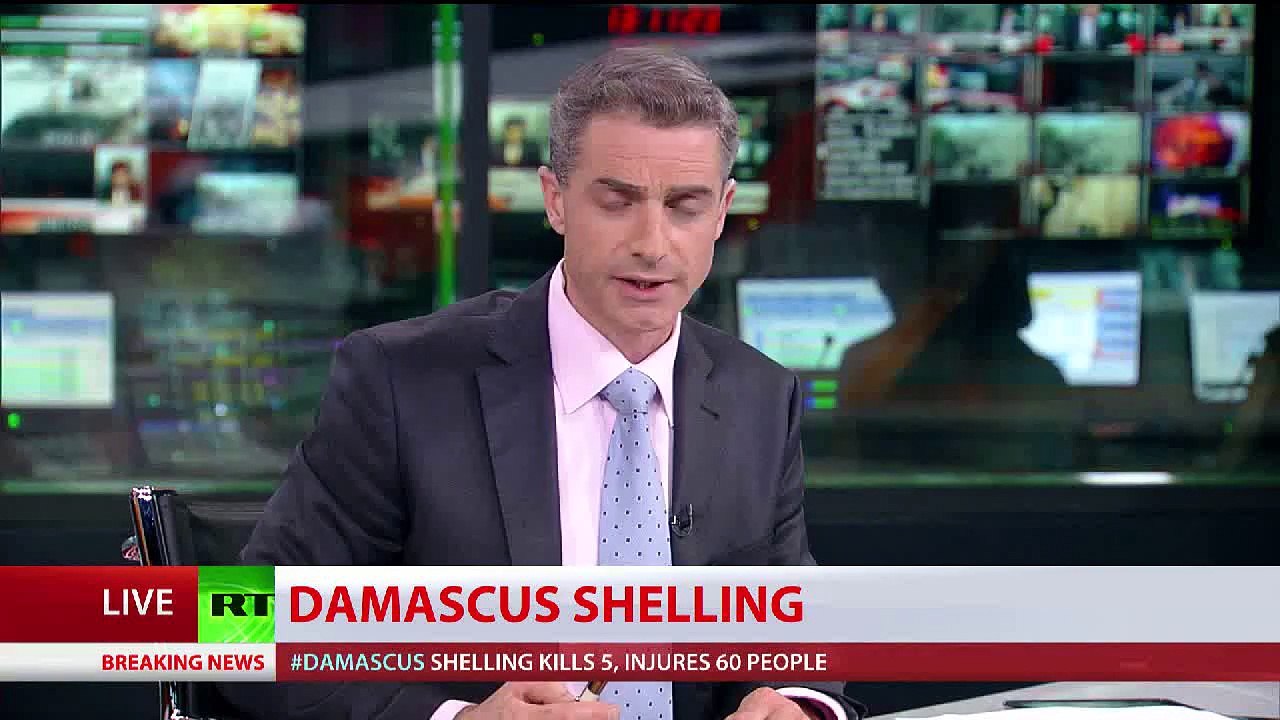 Damascus suffers heavy shelling ahead of Iranian FM visit to Syria