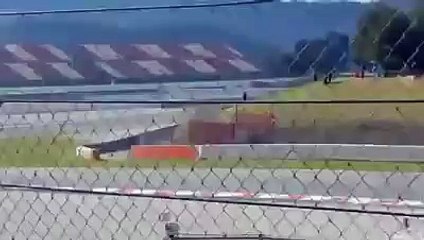 F1 2015 Kimi In Action Barcellona 2 Day 1