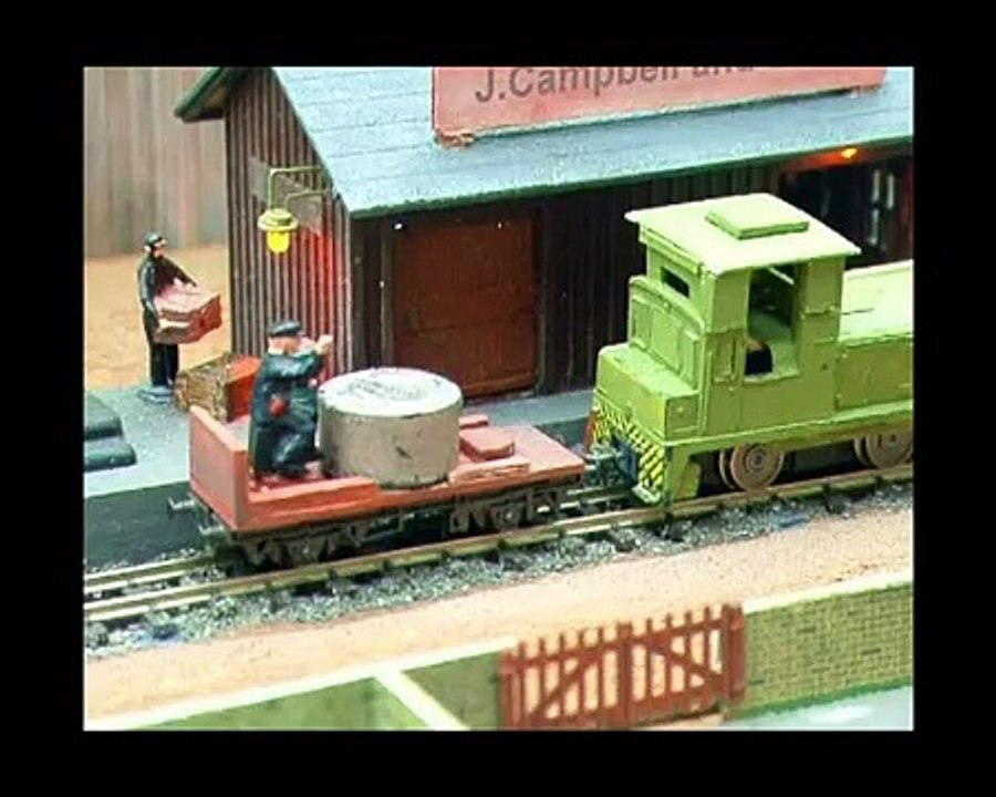 N gauge Model railway animation