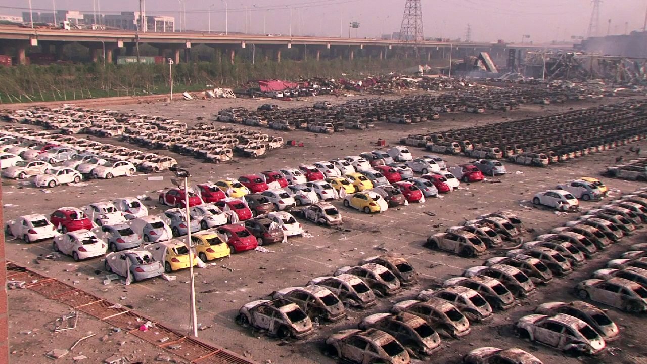 Dutzende Tote bei gewaltiger Explosion in Tianjin