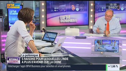 Emmanuel Lechypre: Investissement: "L'inde paraît aujourd'hui plus prometteuse que la Chine" - 13/08