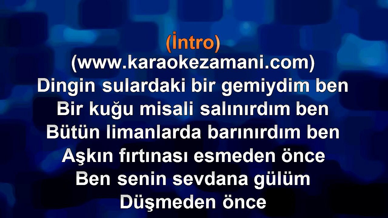 Gülseren - Aşkın Fırtınası - (Özgün Müzik) - (2011) TÜRKÇE KARAOKE