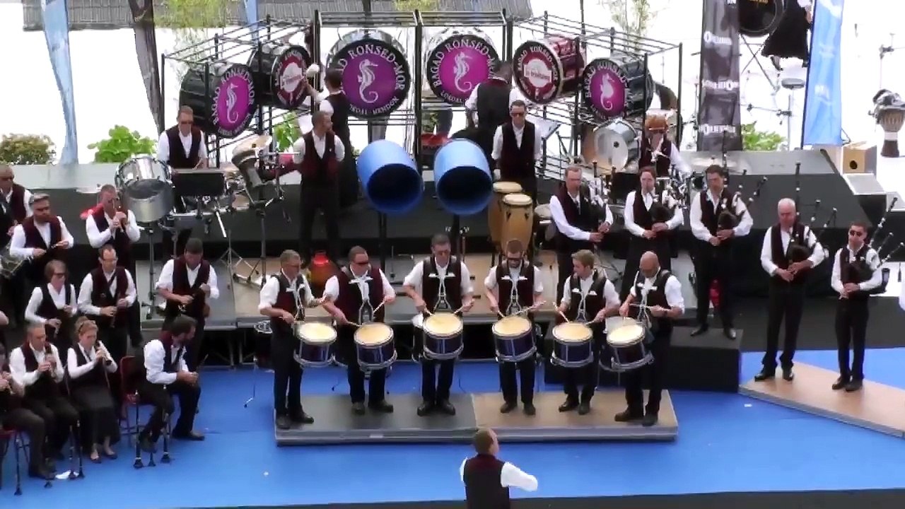 Bagad Ronsed Mor Festival Interceltique Lorient 2015