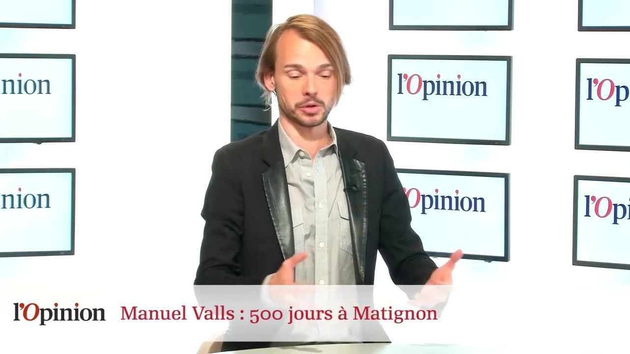 Manuel Valls : 500 jours à Matignon