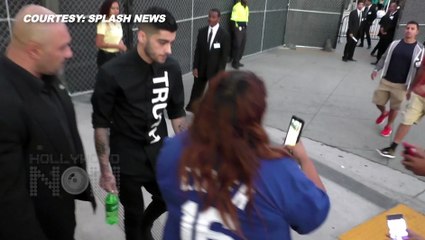(VIDEO) Zayn Malik FAN Madness at Straight Outta Compton Premiere