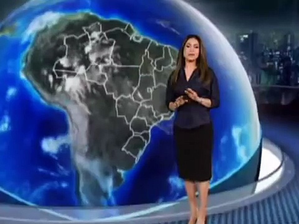 Rosana Jatobá - Previsão do Tempo [Jornal Nacional]