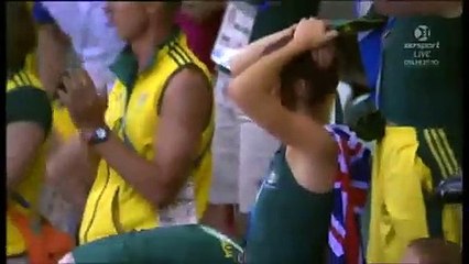 Commonwealth Games 2010 Netball - Gold Medal Match Winning Moment and Ceremony