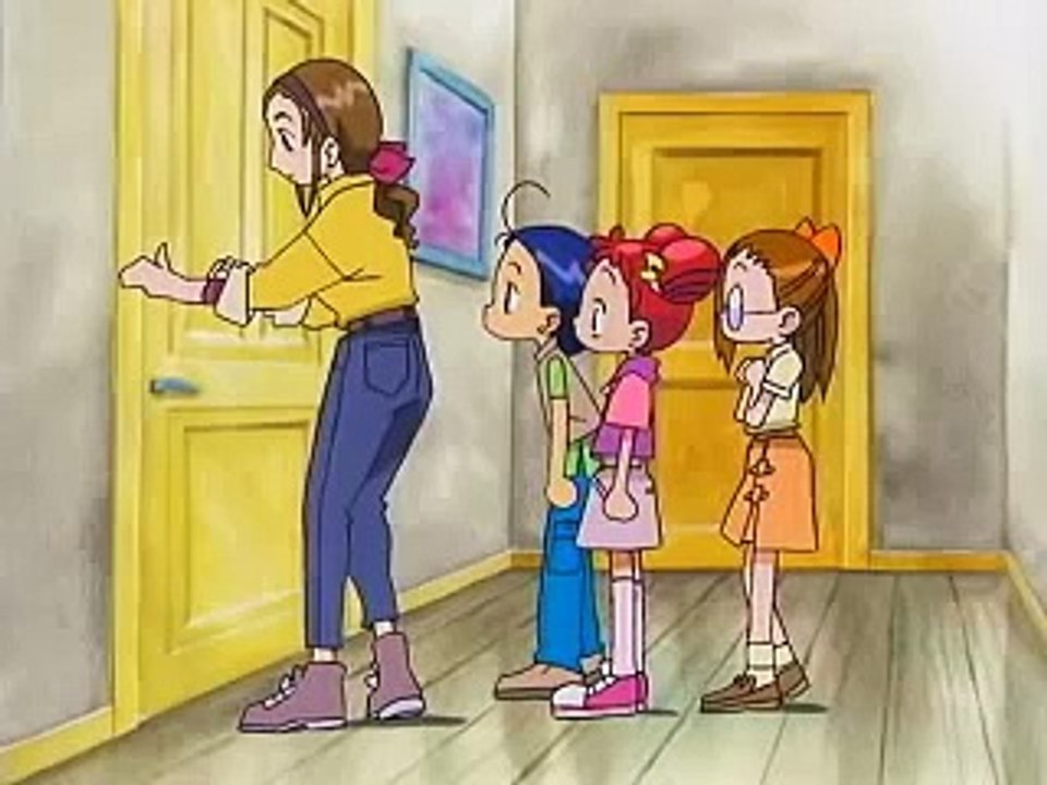 Ojamajo Doremi Clip -Doremi and friends comfort Momoko