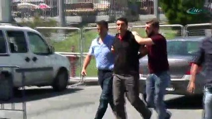 Jiletli saldırganlar adliyeye sevk edildi