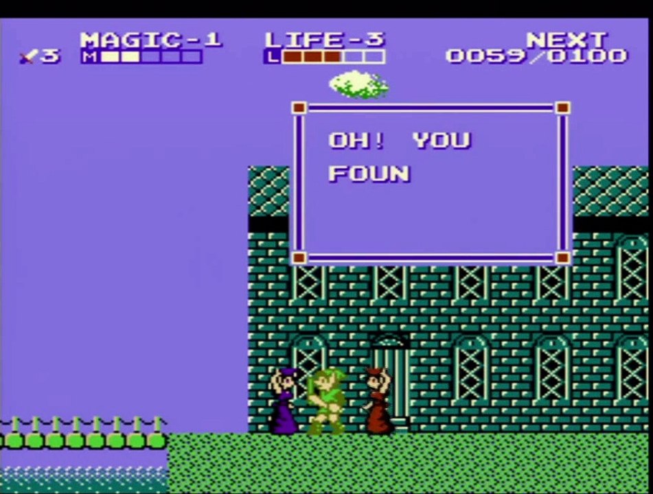 Zelda II: The Adventure of Link [002] Get a LIFE (spell)