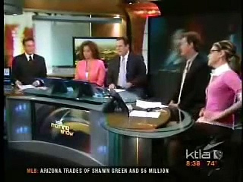 Lisa Loeb Promotes Netflix/Poseidon Adventure on KTLA Los Angeles