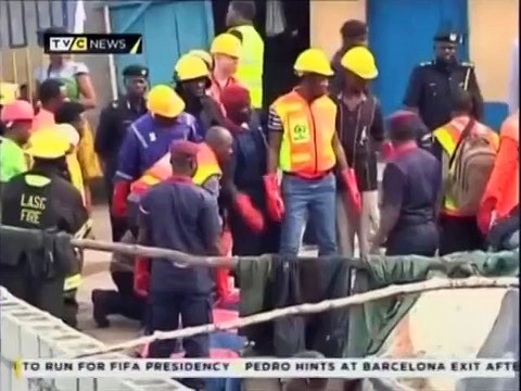 Helicopter crashes into lagoon in Lagos, killing at least four