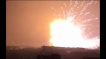 RAW- Massive Explosion in China's Tianjin Region! BREAKING FOOTAGE! Casualties & Cause TBD!